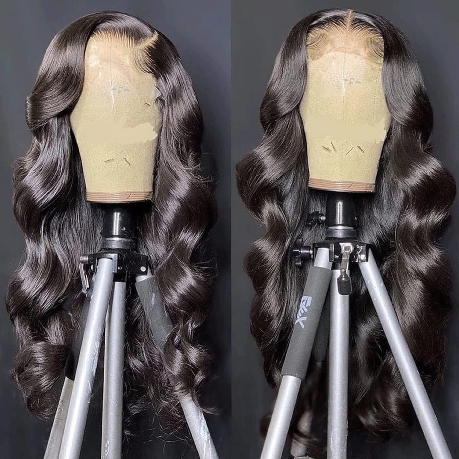 Body Wave Lace Front Wigs Human Hair 13X4 HD Lace Front Wigs 180% Density Lace Front Wigs Baby Hair Natural Hairline Brazilian Virgin Glueless Human Hair Wigs