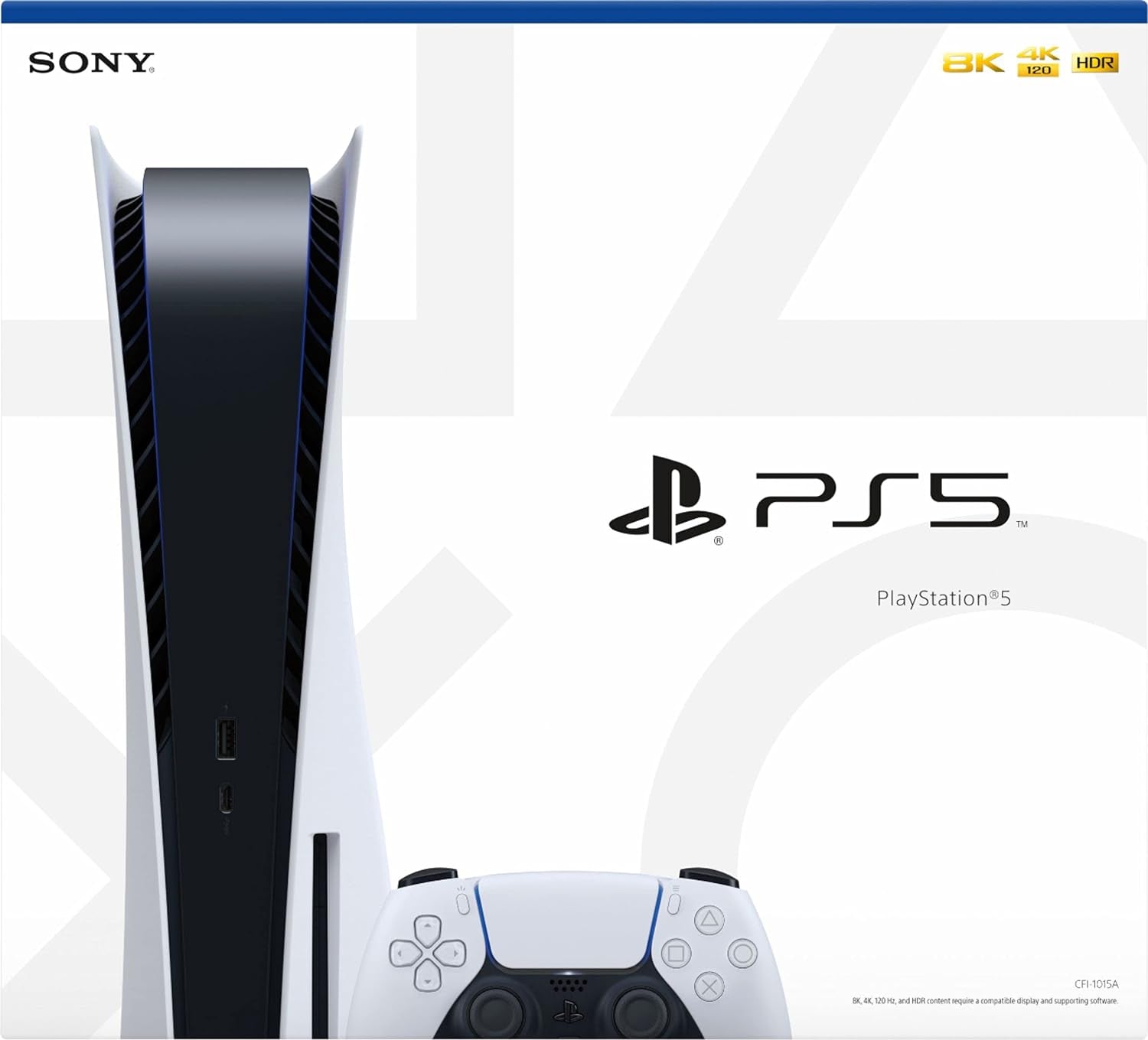 Playstation 5 Disc Version (Renewed)