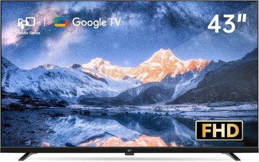 43-Inch Smart TV Google TV 1080P Full HD with Google Play and Chromecast Built-In, HDR 10, Dolby Audio, Voice Remote, Stream Live Tv(Palette-Series, CG43-P3, 2024 Model)