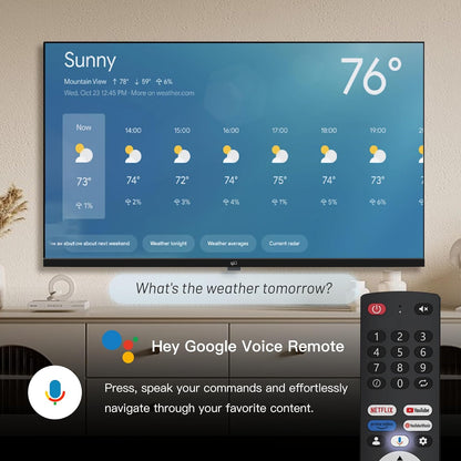 43-Inch Smart TV Google TV 1080P Full HD with Google Play and Chromecast Built-In, HDR 10, Dolby Audio, Voice Remote, Stream Live Tv(Palette-Series, CG43-P3, 2024 Model)